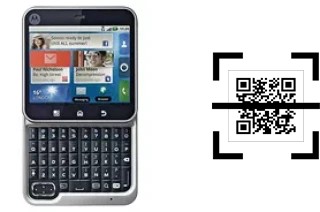 Comment lire les codes QR sur un Motorola FlipOut ?