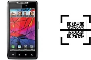 Comment lire les codes QR sur un Motorola RAZR XT910 ?