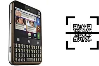 Comment lire les codes QR sur un Motorola CHARM ?