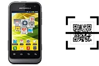 Comment lire les codes QR sur un Motorola Defy Mini XT321 ?