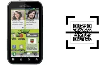 Comment lire les codes QR sur un Motorola DEFY+ ?