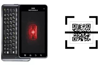 Comment lire les codes QR sur un Motorola DROID 3 ?