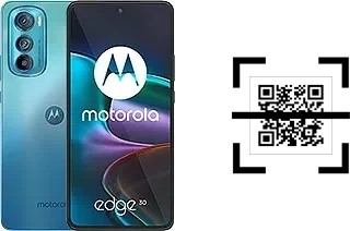 Comment lire les codes QR sur un Motorola Edge 30 ?