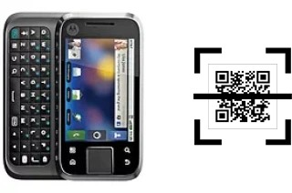 Comment lire les codes QR sur un Motorola FLIPSIDE MB508 ?