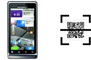 Comment lire les codes QR sur un Motorola MILESTONE 2 ME722 ?