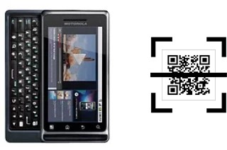 Comment lire les codes QR sur un Motorola MILESTONE 2 ?