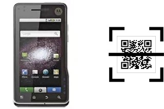 Comment lire les codes QR sur un Motorola MILESTONE XT720 ?