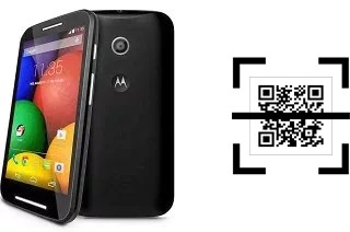 Comment lire les codes QR sur un Motorola Moto E Dual SIM ?