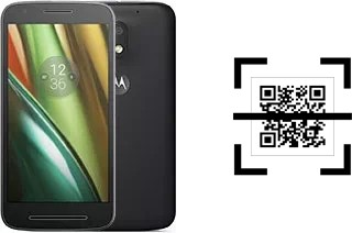 Comment lire les codes QR sur un Motorola Moto E3 ?