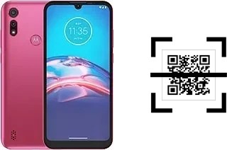 Comment lire les codes QR sur un Motorola Moto E6i ?