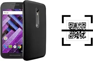 Comment lire les codes QR sur un Motorola Moto G Turbo Edition ?