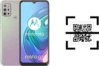 Comment lire les codes QR sur un Motorola Moto G10 ?