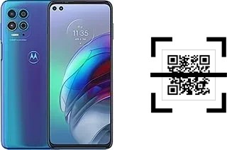 Comment lire les codes QR sur un Motorola Moto G100 ?