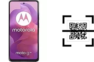 Comment lire les codes QR sur un Motorola Moto G24 ?