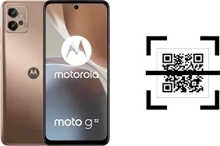 Comment lire les codes QR sur un Motorola Moto G32 ?