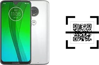 Comment lire les codes QR sur un Motorola Moto G7 ?