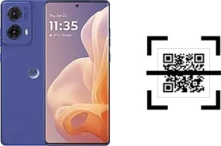 Comment lire les codes QR sur un Motorola Moto G85 ?