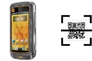 Comment lire les codes QR sur un Motorola MT810lx ?