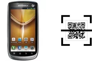 Comment lire les codes QR sur un Motorola MOTO MT870 ?