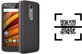 Comment lire les codes QR sur un Motorola Moto X Force ?