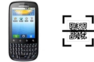 Comment lire les codes QR sur un Motorola FIRE XT311 ?