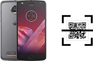 Comment lire les codes QR sur un Motorola Moto Z2 Play ?