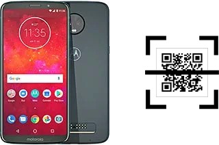 Comment lire les codes QR sur un Motorola Moto Z3 ?