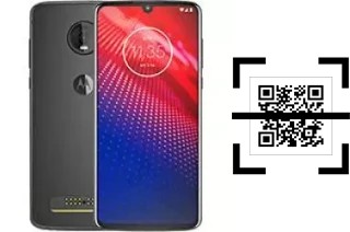 Comment lire les codes QR sur un Motorola Moto Z4 Force ?