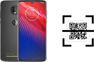 Comment lire les codes QR sur un Motorola Moto Z4 ?