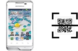 Comment lire les codes QR sur un Motorola Motoluxe XT389 ?