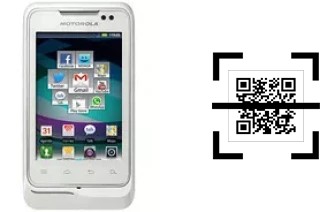 Comment lire les codes QR sur un Motorola Motosmart Me XT303 ?