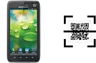 Comment lire les codes QR sur un Motorola MT917 ?