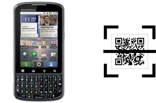 Comment lire les codes QR sur un Motorola PRO ?