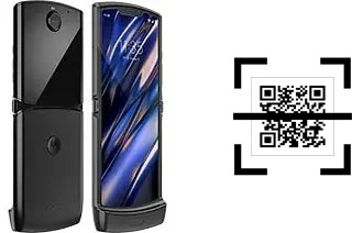 Comment lire les codes QR sur un Motorola Razr 2019 ?