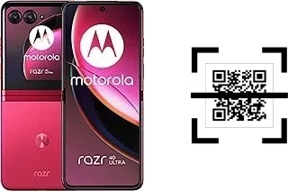 Comment lire les codes QR sur un Motorola Razr 40 Ultra ?