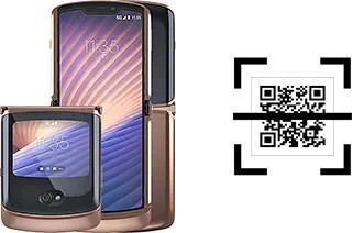 Comment lire les codes QR sur un Motorola Razr 5G ?