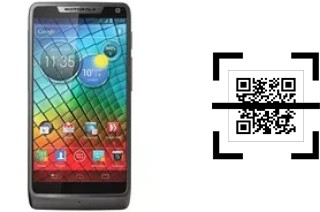 Comment lire les codes QR sur un Motorola RAZR i XT890 ?