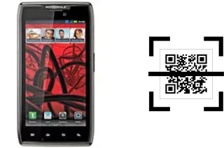 Comment lire les codes QR sur un Motorola RAZR MAXX ?