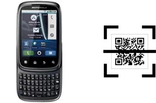 Comment lire les codes QR sur un Motorola SPICE XT300 ?