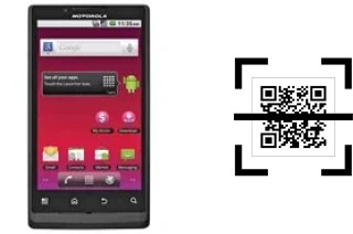 Comment lire les codes QR sur un Motorola Triumph ?