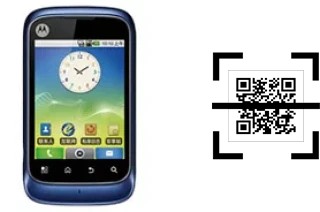 Comment lire les codes QR sur un Motorola XT301 ?