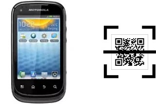 Comment lire les codes QR sur un Motorola XT319 ?