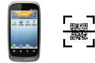 Comment lire les codes QR sur un Motorola FIRE XT ?