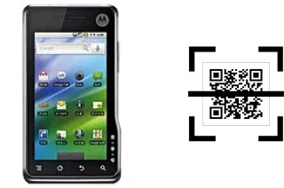 Comment lire les codes QR sur un Motorola XT701 ?