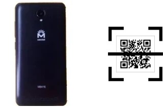 Comment lire les codes QR sur un Movitel M8416 ?