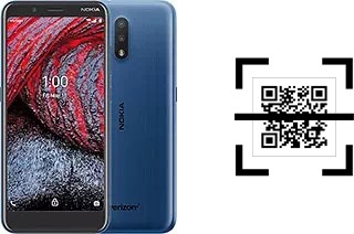 Comment lire les codes QR sur un Nokia 2 V Tella ?