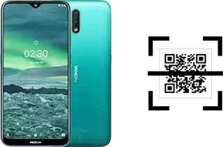 Comment lire les codes QR sur un Nokia 2.3 ?