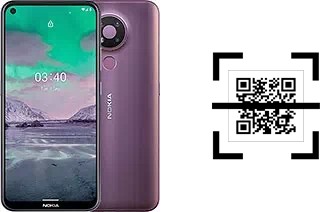 Comment lire les codes QR sur un Nokia 3.4 ?