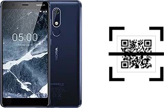 Comment lire les codes QR sur un Nokia 5.1 ?