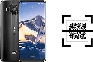 Comment lire les codes QR sur un Nokia 8 V 5G UW ?